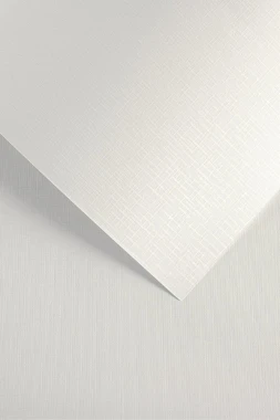 Karton ozdobny Galeria Papieru, sukno, A4, 180 g/m2, 20 arkuszy, biały